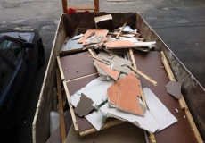 Der Container war schneller voll als gedacht.