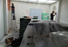 Scheiß alte Tapete.